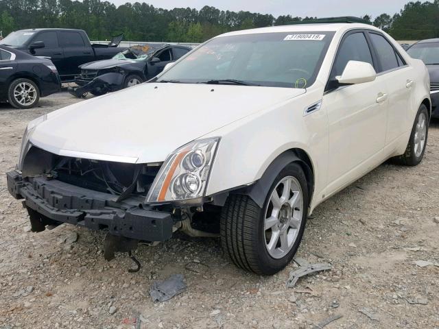 1G6DV57V180199057 - 2008 CADILLAC CTS HI FEA WHITE photo 2