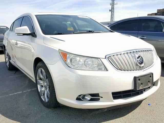 1G4GE5ED0BF177233 - 2011 BUICK LACROSSE C WHITE photo 1