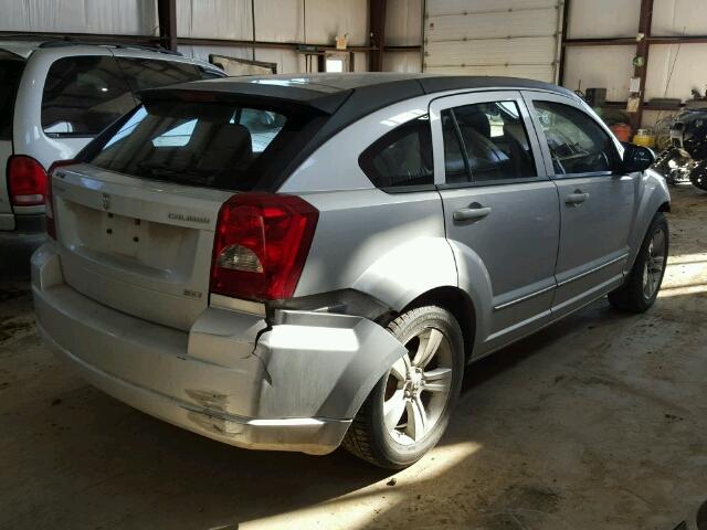 1B3CB4HA9BD294183 - 2011 DODGE CALIBER SX SILVER photo 4