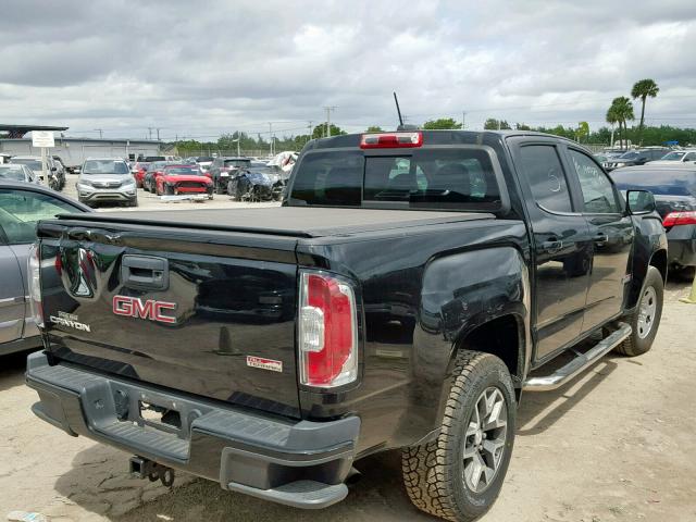 1GTG6BE35F1237744 - 2015 GMC CANYON SLE BLACK photo 4