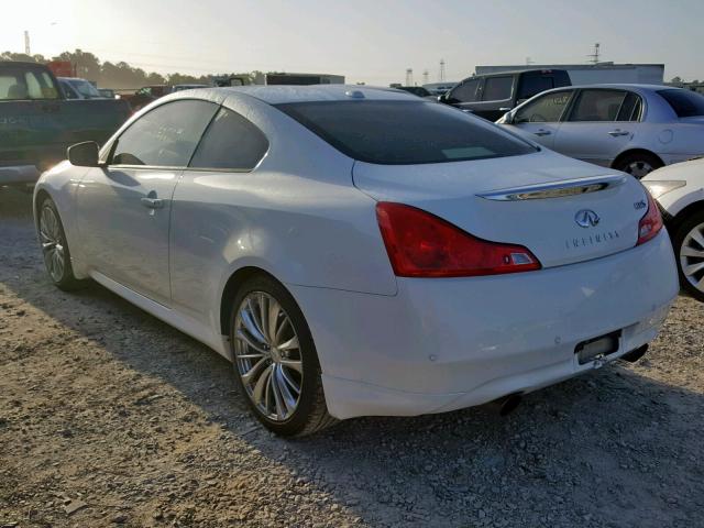 JN1CV6EK6DM922205 - 2013 INFINITI G37 JOURNE WHITE photo 3