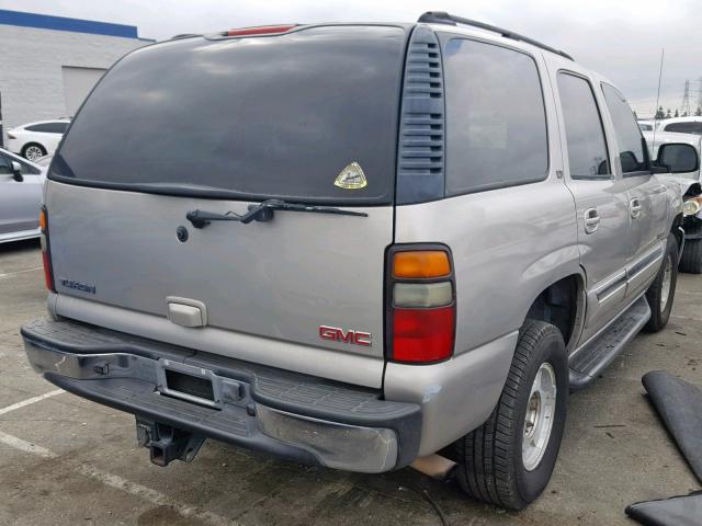 1GKEC13TX5J109323 - 2005 GMC YUKON TAN photo 4