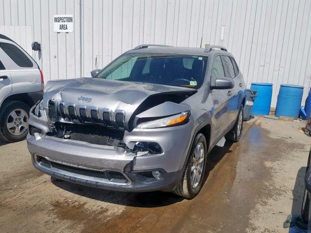 1C4PJMDB4GW186793 - 2016 JEEP CHEROKEE L SILVER photo 2