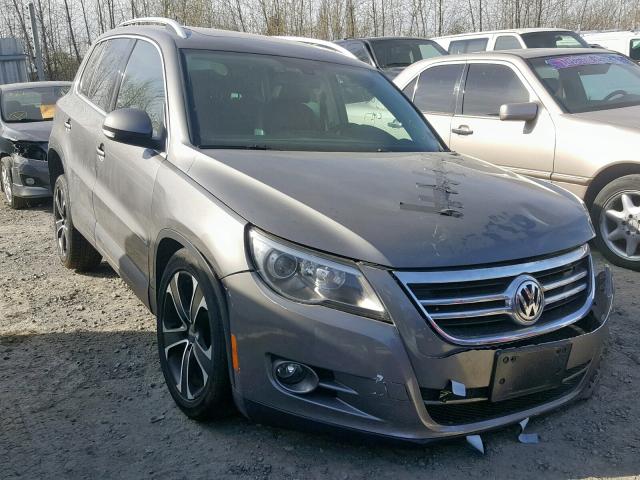 WVGBV75N39W000975 - 2009 VOLKSWAGEN TIGUAN SE GRAY photo 1