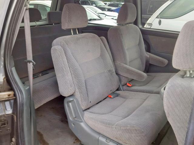 5FNRL18514B082459 - 2004 HONDA ODYSSEY LX CHARCOAL photo 6