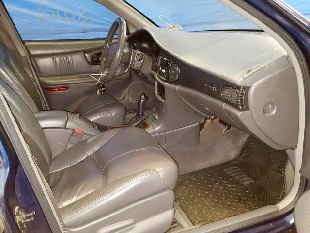 2G4WB55K021208331 - 2002 BUICK REGAL LS BLUE photo 5