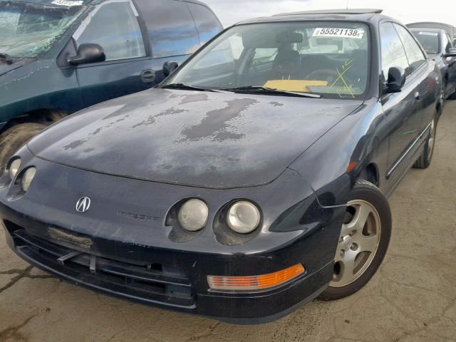 JH4DB7664SS006728 - 1995 ACURA INTEGRA SE BLACK photo 2