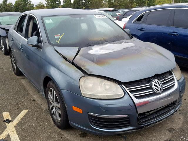 3VWRF71K56M738152 - 2006 VOLKSWAGEN JETTA 2.5 BLUE photo 1