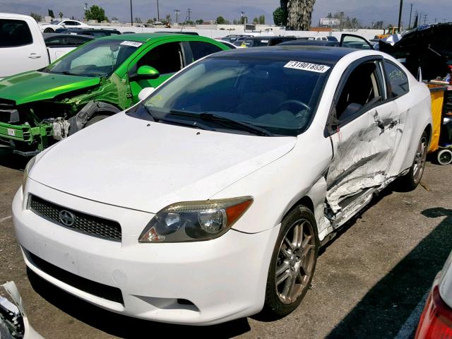JTKDE177060130857 - 2006 TOYOTA SCION TC WHITE photo 2