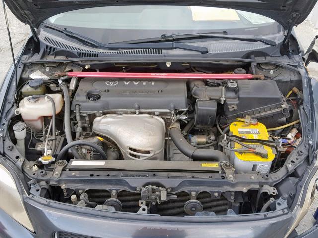 JTKDE177050008370 - 2005 TOYOTA SCION TC გრაფიტი ფოტო 7