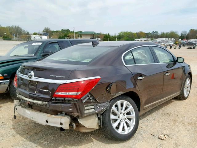 1G4GB5G30GF133818 - 2016 BUICK LACROSSE BROWN photo 4