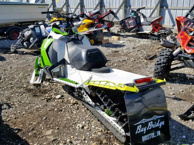 4UF15SNW0FT107628 - 2015 ARCTIC CAT SNOWMOBILE WHITE photo 3