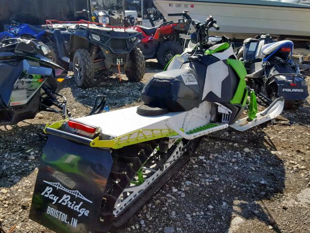 4UF15SNW0FT107628 - 2015 ARCTIC CAT SNOWMOBILE WHITE photo 4