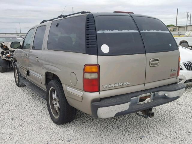 1GKEC16T71J166293 - 2001 GMC YUKON XL C BEIGE photo 3