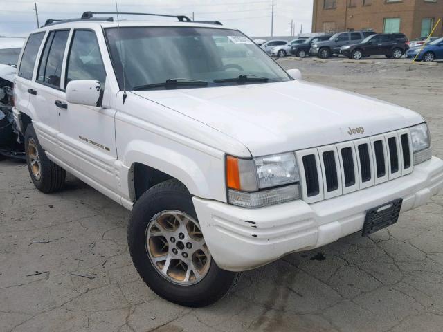 1J4EZ78Y1TC125617 - 1996 JEEP GRAND CHER WHITE photo 1