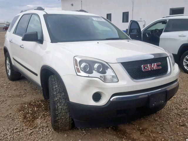 1GKKRNED1BJ281380 - 2011 GMC ACADIA SLE WHITE photo 1