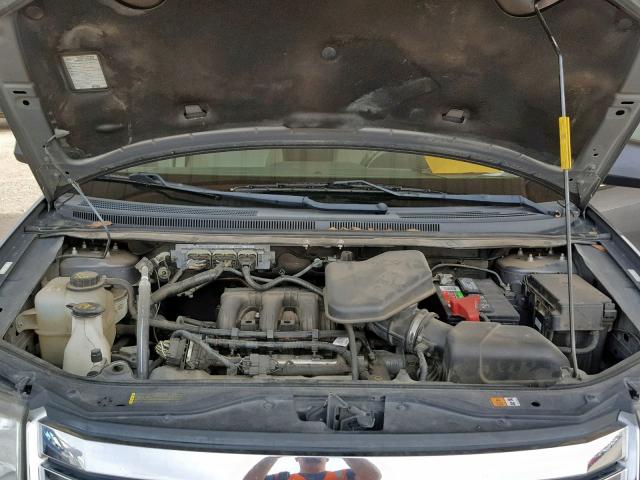 2FMDK39CX9BA82031 - 2009 FORD EDGE LIMIT SILVER photo 7