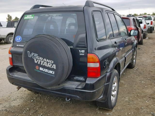 JS3TD62V614161199 - 2001 SUZUKI GRAND VITA BLACK photo 4