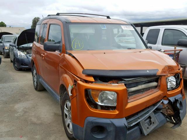 5J6YH27776L012464 - 2006 HONDA ELEMENT EX ORANGE photo 1