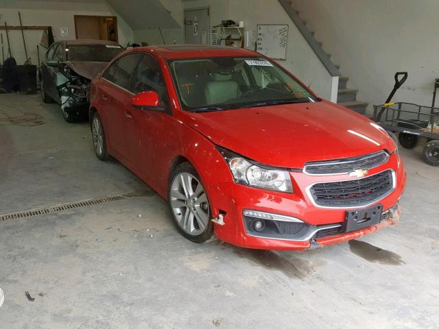 1G1PG5SB5F7286801 - 2015 CHEVROLET CRUZE LTZ RED photo 1