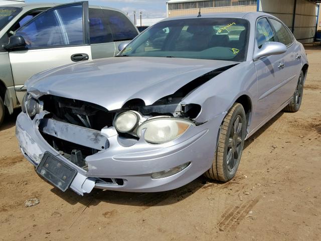 2G4WE567851246041 - 2005 BUICK LACROSSE C SILVER photo 2