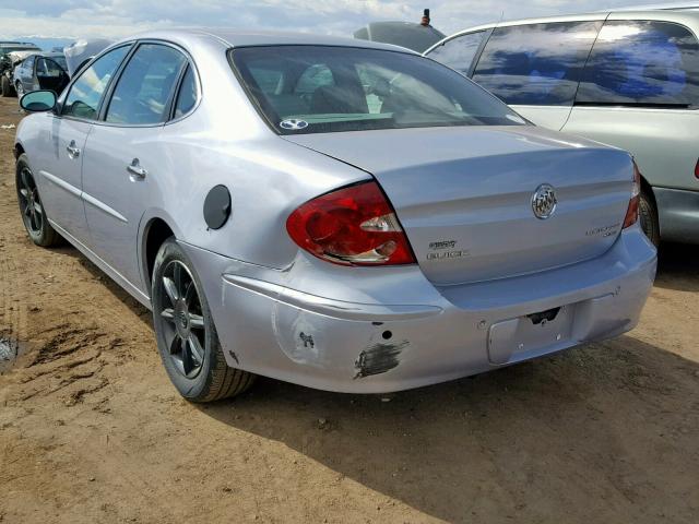 2G4WE567851246041 - 2005 BUICK LACROSSE C SILVER photo 3