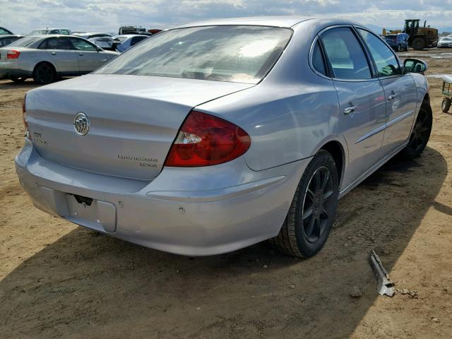 2G4WE567851246041 - 2005 BUICK LACROSSE C SILVER photo 4