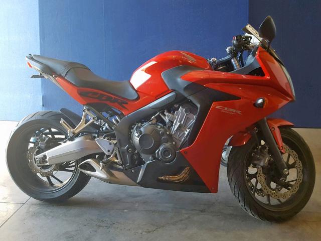 MLHRC7403F5100443 - 2015 HONDA CBR650 F RED photo 9