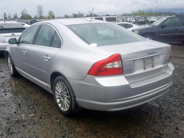 YV1AS982381080418 - 2008 VOLVO S80 3.2 SILVER photo 3