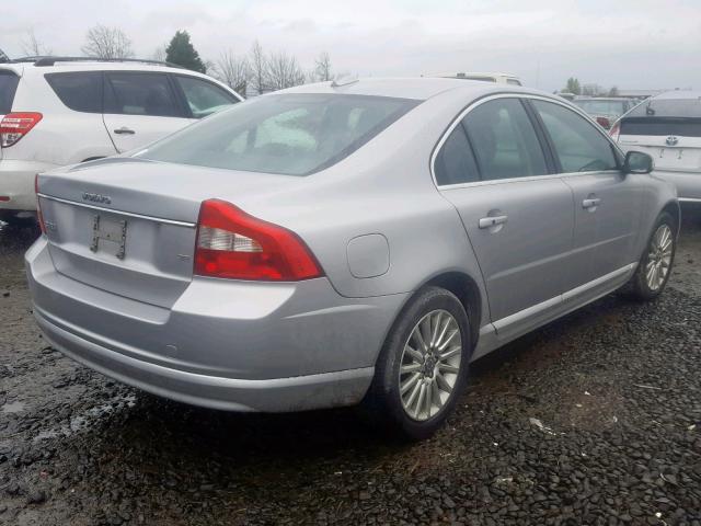 YV1AS982381080418 - 2008 VOLVO S80 3.2 SILVER photo 4