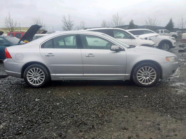 YV1AS982381080418 - 2008 VOLVO S80 3.2 SILVER photo 9