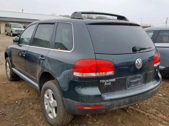 WVGBG77L25D006861 - 2005 VOLKSWAGEN TOUAREG 3. GREEN photo 3