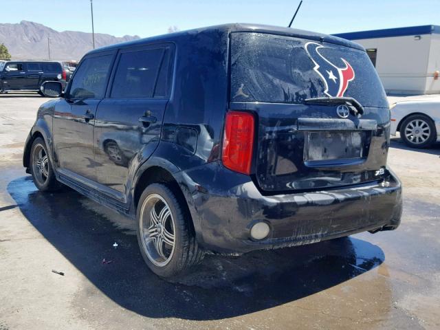 JTLKE50E891070392 - 2009 TOYOTA SCION XB 黑色 照片 3