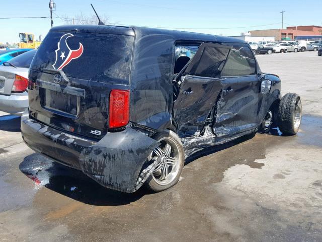 JTLKE50E891070392 - 2009 TOYOTA SCION XB 黑色 照片 4
