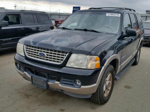 1FMZU74E22ZB52771 - 2002 FORD EXPLORER E BLACK photo 2