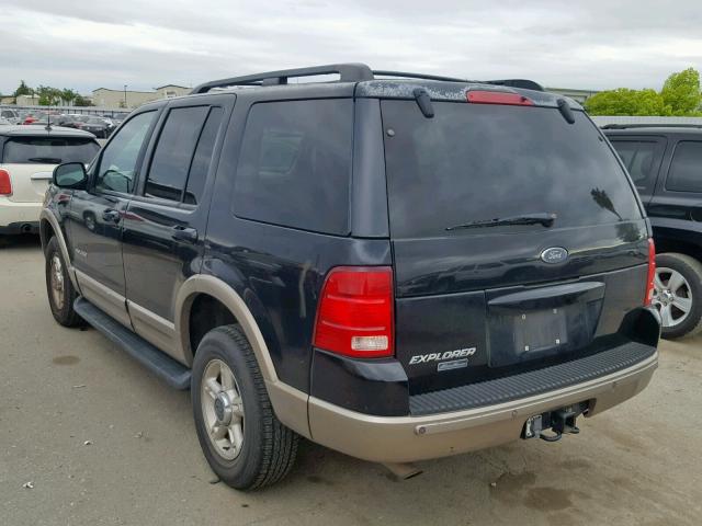 1FMZU74E22ZB52771 - 2002 FORD EXPLORER E BLACK photo 3