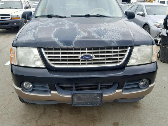 1FMZU74E22ZB52771 - 2002 FORD EXPLORER E BLACK photo 9