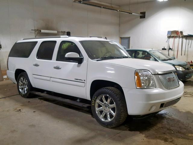 1GKFK66807J274618 - 2007 GMC YUKON XL D WHITE photo 1