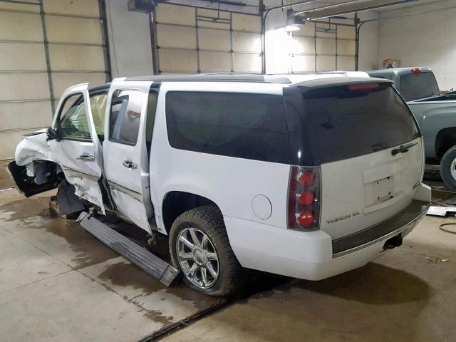 1GKFK66807J274618 - 2007 GMC YUKON XL D WHITE photo 3