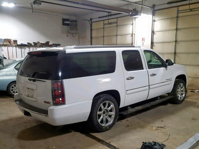 1GKFK66807J274618 - 2007 GMC YUKON XL D WHITE photo 4