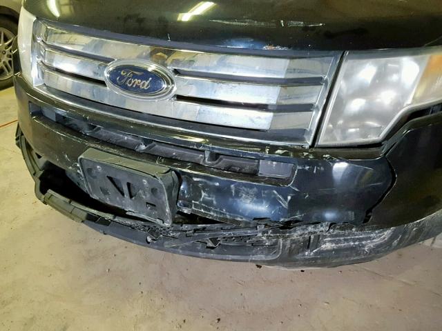 2FMDK46C88BA39557 - 2008 FORD EDGE SE BLUE photo 9