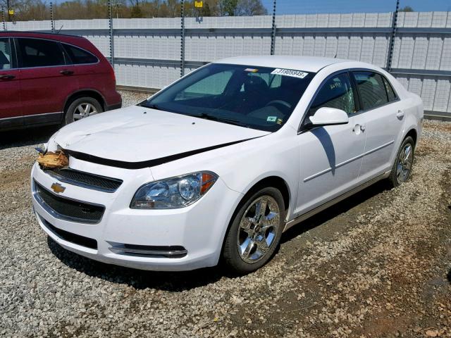 1G1ZH57B49F190988 - 2009 CHEVROLET MALIBU 1LT 白色 照片 2