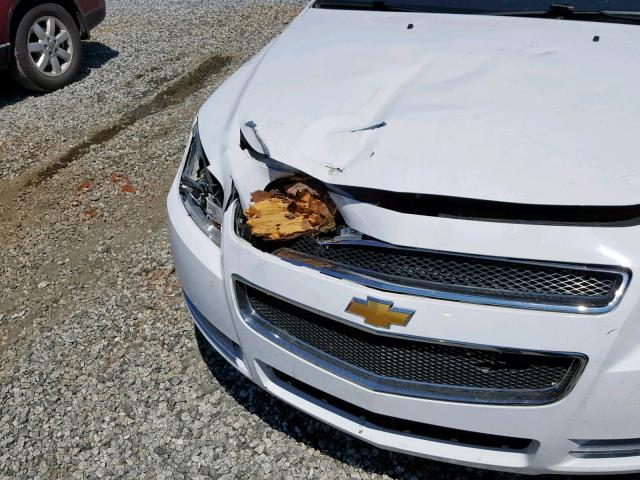 1G1ZH57B49F190988 - 2009 CHEVROLET MALIBU 1LT 白色 照片 9