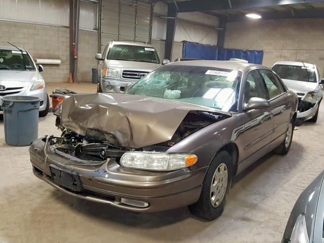 2G4WB52K931295460 - 2003 BUICK REGAL LS BROWN photo 2