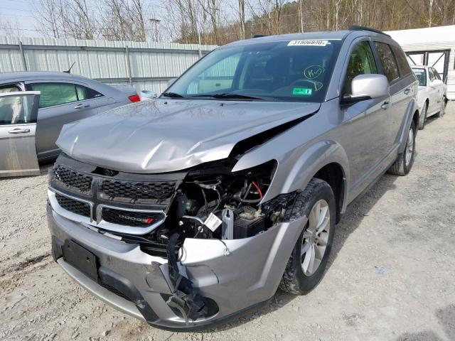 3C4PDDBG6GT100850 - 2016 DODGE JOURNEY SXT  photo 2