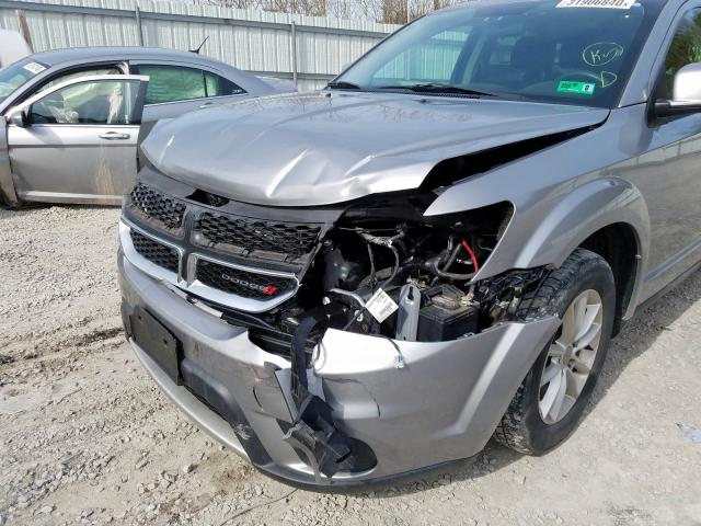 3C4PDDBG6GT100850 - 2016 DODGE JOURNEY SXT  photo 9