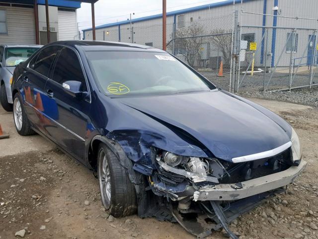 JH4KB16516C001112 - 2006 ACURA RL BLUE photo 1