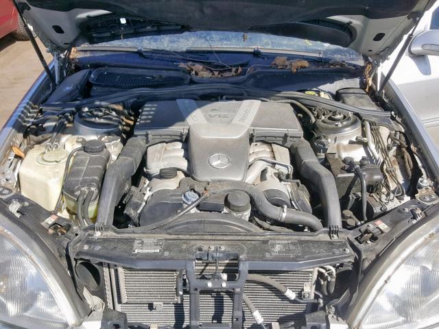 WDBNG78J62A238874 - 2002 MERCEDES-BENZ S 600 SILVER photo 7