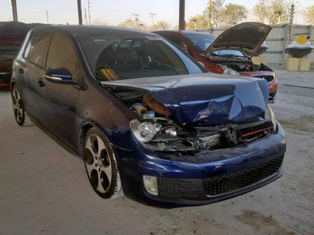 WVWHD7AJ2CW246170 - 2012 VOLKSWAGEN GTI BLUE photo 1