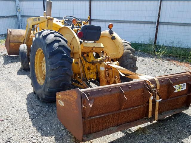 C580859 - 1980 FORD TRACTOR YELLOW photo 3